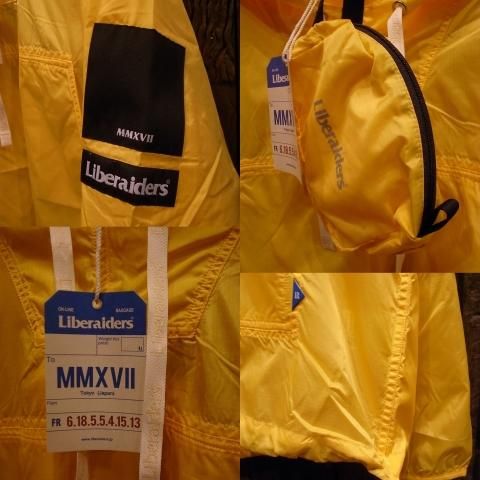 Liberaiders / LR NYLON RIP-STOP ANORAK [YELLOW] - THINKTANK