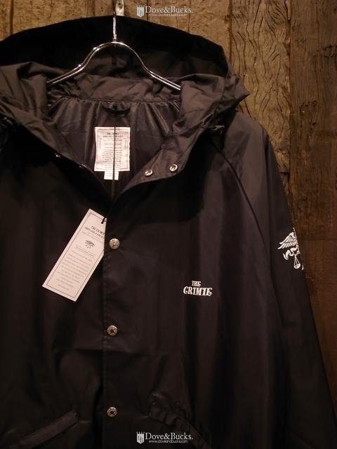 CRIMIE / HOOD COACHES THE LIFE JACKET [BLACK] - THINKTANK ltd.[Dove&Bucks.]  WEB SHOP