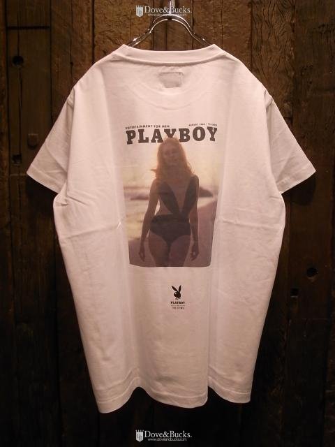 CRIMIE × PLAYBOY / PLAYBOY COVER PHOTO T-SHIRT [WHITE] - THINKTANK ...