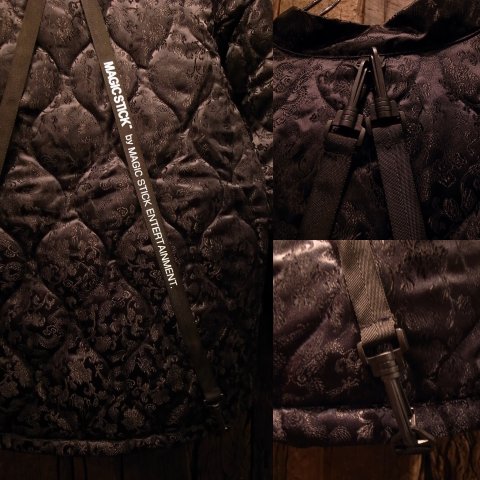 MAGIC STICK / FUTURE QUILT CHINA PUFF JACKET [BLACK] - THINKTANK  ltd.[Dove&Bucks.] WEB SHOP