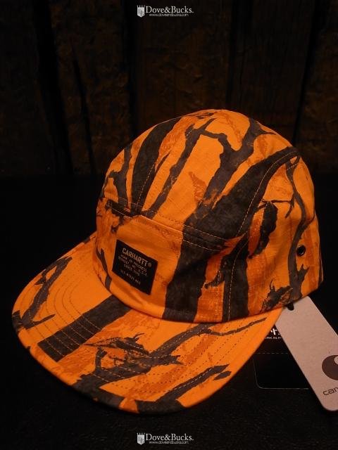 Carhartt WIP / MILITARY CAP [CAMO TREE, ORANGE] - THINKTANK ltd