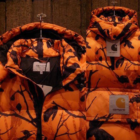 Carhartt WIP / JONES PULLOVER [CAMO TREE, ORANGE] - THINKTANK  ltd.[Dove&Bucks.] WEB SHOP