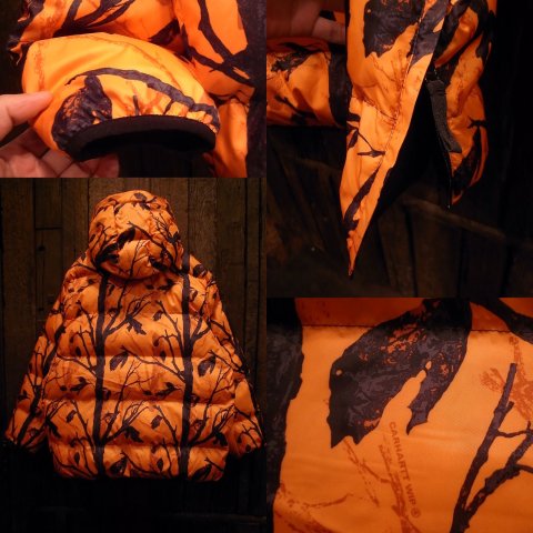 Carhartt WIP / JONES PULLOVER [CAMO TREE, ORANGE] - THINKTANK  ltd.[Dove&Bucks.] WEB SHOP