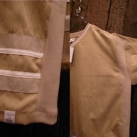 MAGIC STICK / LUX SUEDE GAME SHIRT [BEIGE] - THINKTANK ltd.[Dove&Bucks.]  WEB SHOP