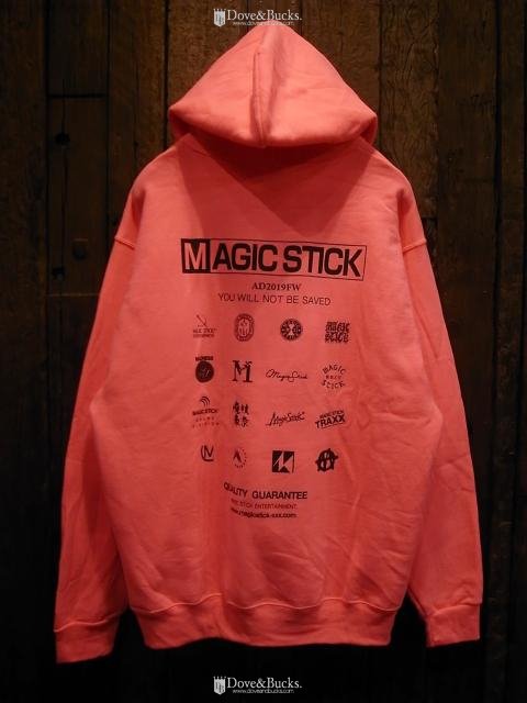 MAGIC STICK パーカー ピンク-