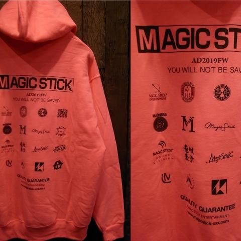 MAGIC STICK パーカー ピンク - パーカー