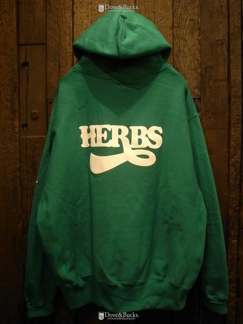 RULER / HERBS CHAMPION REVERSEWEAVE SWEAT HOODIE [GREEN] - THINKTANK  ltd.[Dove&Bucks.] WEB SHOP