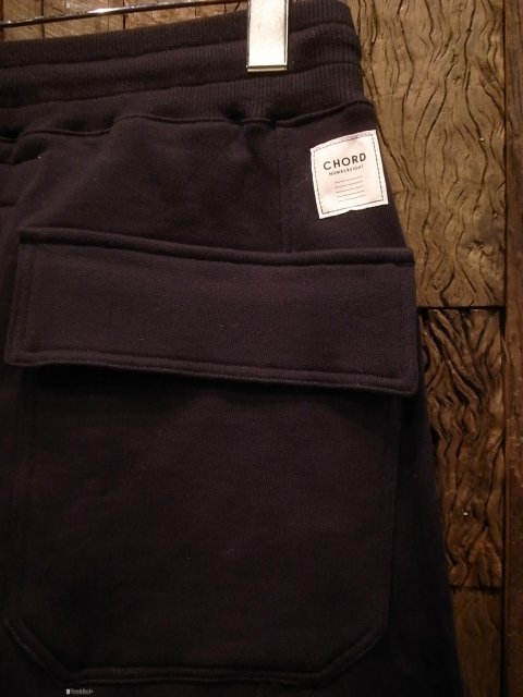 CHORD NUMBER EIGHT / SARROUEL SWEAT PANTS [BLACK] - THINKTANK ltd