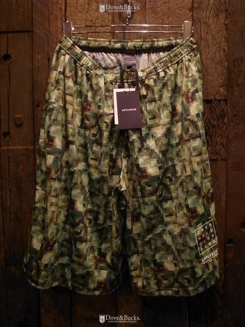 APPLEBUM / PIXEL *BASKETBALL MESH SHORT PANTS [GREEN] - THINKTANK  ltd.[Dove&Bucks.] WEB SHOP