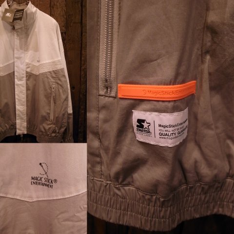 MAGIC STICK × STARTER Black label / SUMMER TRUCK JACKET [GREY