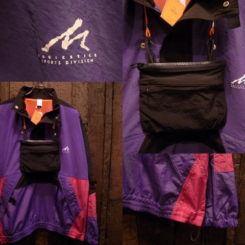 MAGIC STICK / CLASSIC ANORAK TRACK JACKET [PURPLE] - THINKTANK ltd