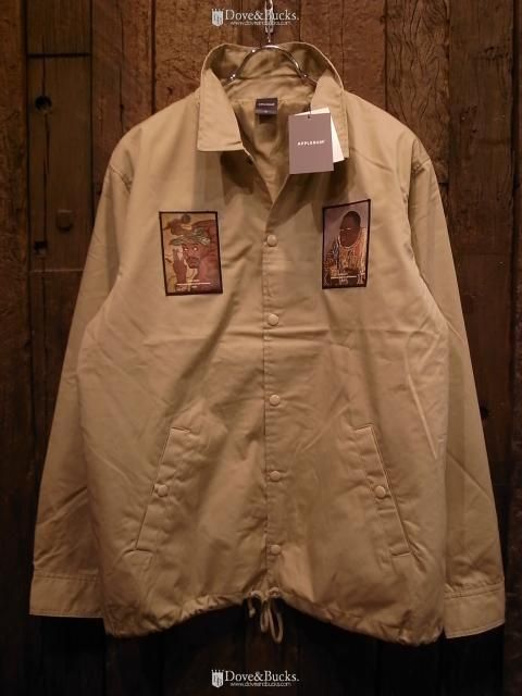 APPLEBUM / 東西首領 *COACH JACKET [BEIGE] - THINKTANK ltd.[Doveu0026Bucks.] WEB SHOP