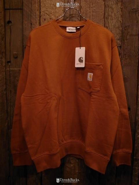 Carhartt pocket sweatshirt outlet brandy