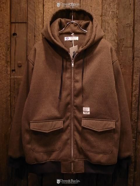 TOYPLANE / MILITIA ZIP UP HOODY [BROWN] - THINKTANK ltd.[Dove&Bucks.] WEB  SHOP