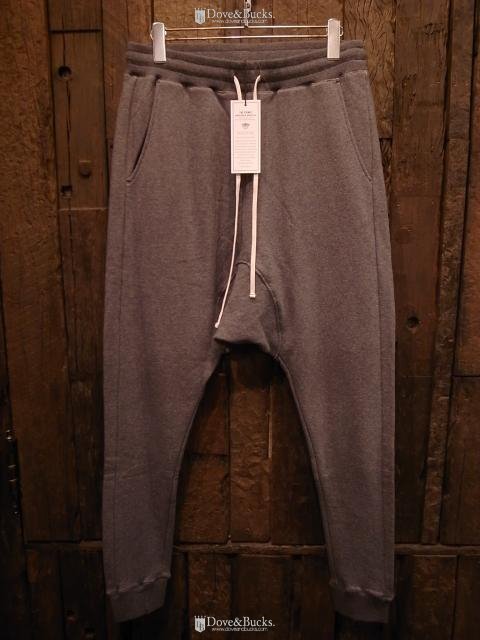 CRIMIE / SARROUEL SWEAT PANTS [CHARCOAL GRAY] - THINKTANK ltd.[Dove&Bucks.]  WEB SHOP