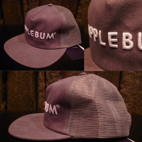 APPLEBUM / VINTAGE WASH MESH CAP [GRAY] - THINKTANK ltd