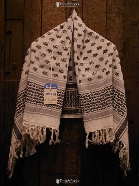 Liberaiders / LR JACQUARD STOLE [WHITE] - THINKTANK ltd