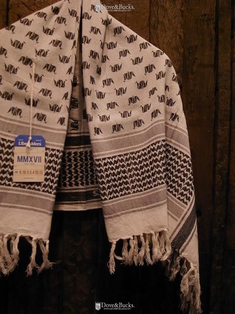 Liberaiders / LR JACQUARD STOLE [WHITE] - THINKTANK ltd