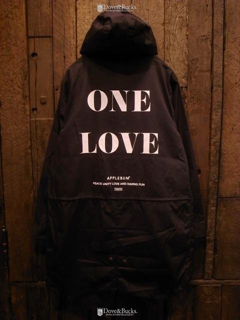 APPLEBUM コート ONE LOVE Mods Coat 黒