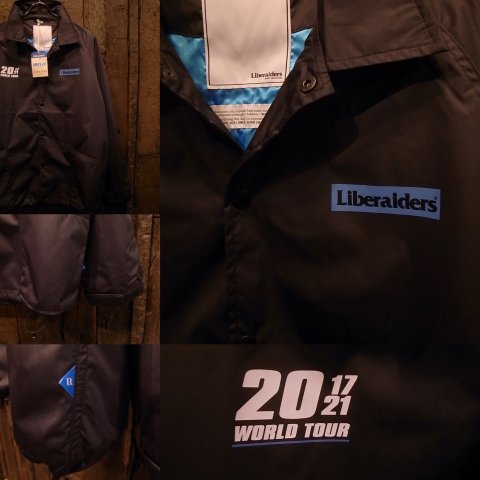 Liberaiders / LIBERAIDERS TOUR COACH JACKET [BLACK] - THINKTANK