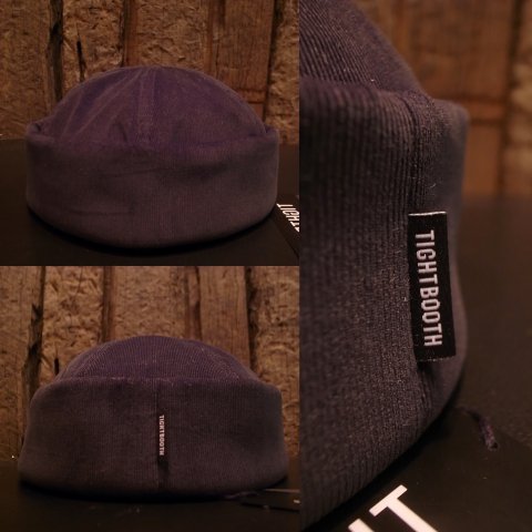 TIGHTBOOTH / CORD ROLL CAP [BLACK] - THINKTANK ltd.[Dove&Bucks.] WEB SHOP