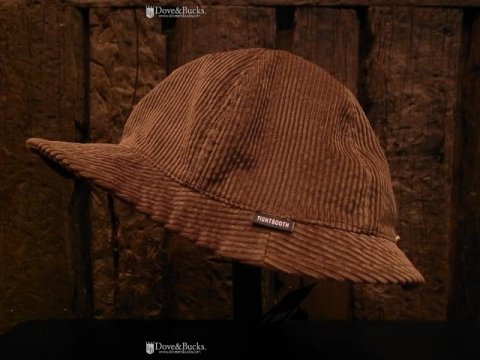 TIGHTBOOTH / CORD HELMET CAP [BROWN] - THINKTANK ltd.[Dove&Bucks