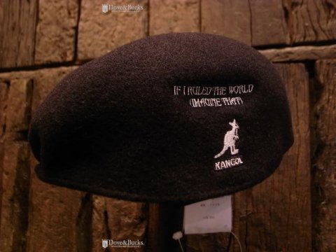 APPLEBUM × NAS × KANGOL / KANGOL Hunting Cap [BLACK] - THINKTANK  ltd.[Dove&Bucks.] WEB SHOP