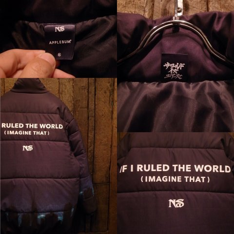 APPLEBUM × NAS / “QUEENS" INNER COTTON JACKET [QUEENS   THINKTANK  ltd.[Dove&Bucks. WEB SHOP