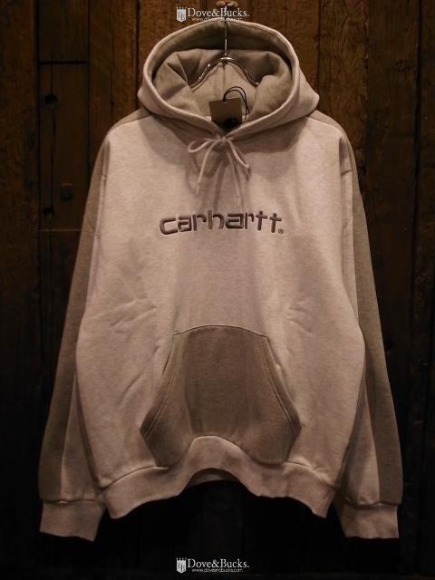 Carhartt WIP / HOODED TONARE SWEATSHIRT [ASH HEATHER × GREY HEATHER] -  THINKTANK ltd.[Dove&Bucks.] WEB SHOP