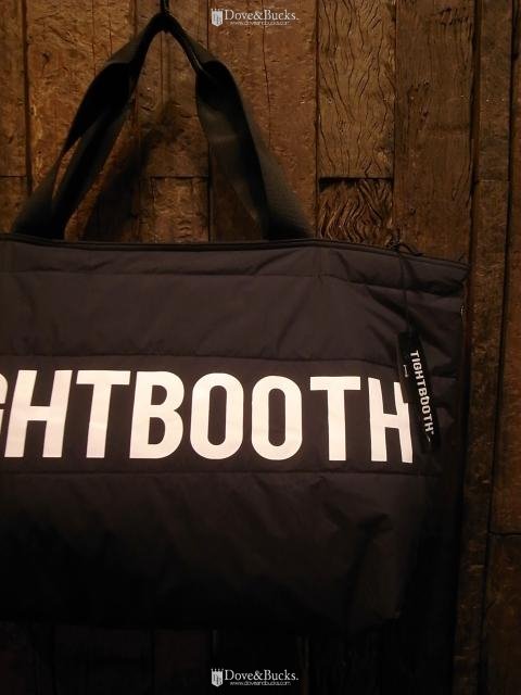 TIGHTBOOTH / QUILT TOTE BAG [BLACK] - THINKTANK ltd.[Dove&Bucks 