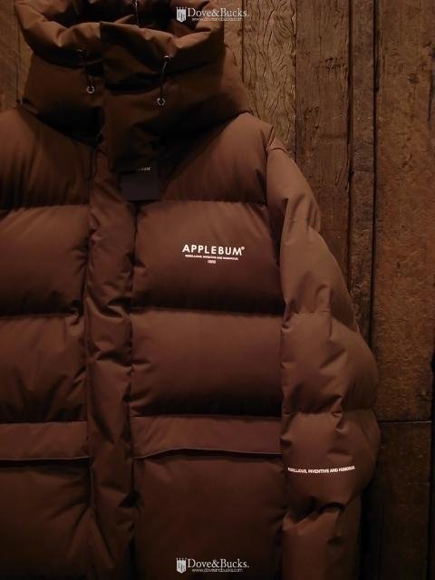 APPLEBUM / FAT BOMBER HOOD JACKET [BROWN] - THINKTANK ltd ...