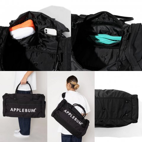 注目ブランドのギフト ボストンバック Duffel レトロ ) アップルバム