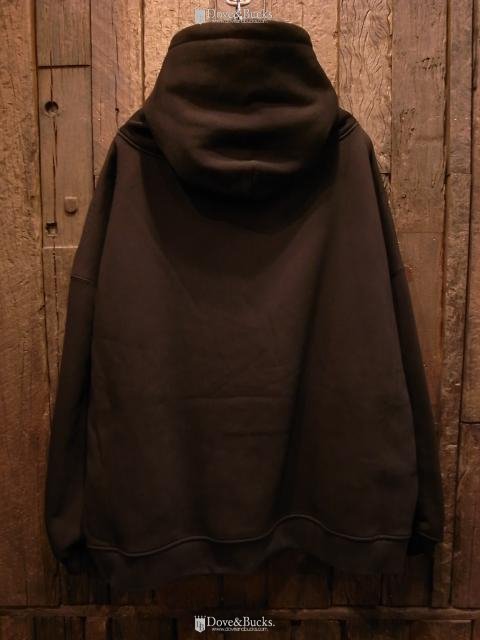 APPLEBUM × CRSB Raidback Fabric / OVERSIZE SWEAT PARKA [BLACK] - THINKTANK  ltd.[Dove&Bucks.] WEB SHOP