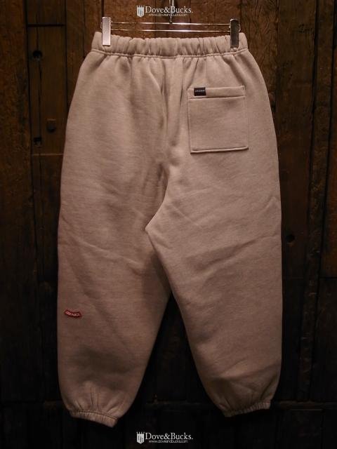 APPLEBUM × CRSB Raidback Fabric / OVERSIZE SWEAT PANTS [H.GRAY