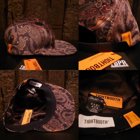 TIGHTBOOTH / PAISLEY VELOR CAMP CAP [PAISLEY] - THINKTANK ltd.[Dove&Bucks.]  WEB SHOP