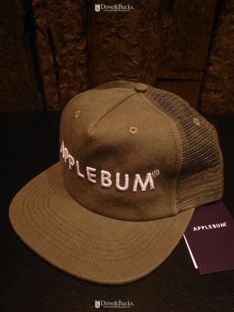 APPLEBUM / VINTAGE WASH MESH CAP [OLIVE] - THINKTANK ltd