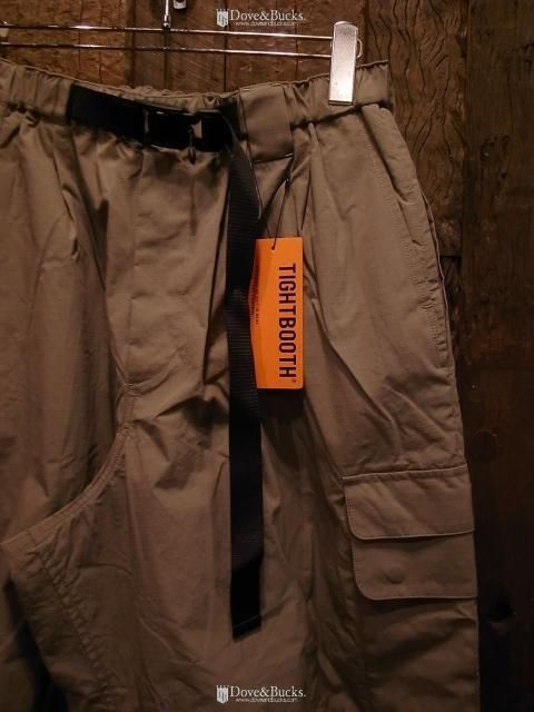 TIGHTBOOTH / EMPIRE BALLOON CARGO PANTS [KHAKI] - THINKTANK  ltd.[Dove&Bucks.] WEB SHOP