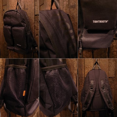 TIGHTBOOTH / DOUBLE POCKET BACKPACK [BLACK] - THINKTANK ltd.[Dove&Bucks.]  WEB SHOP