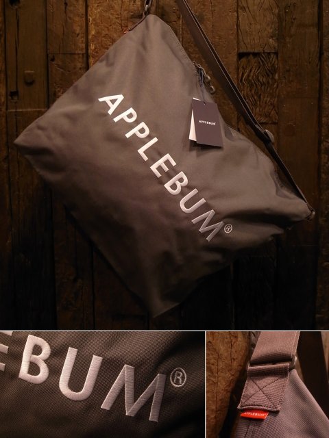 APPLEBUM / LOGO BIG SQUARE BAG [GRAY] - THINKTANK ltd.[Dove&Bucks.] WEB SHOP