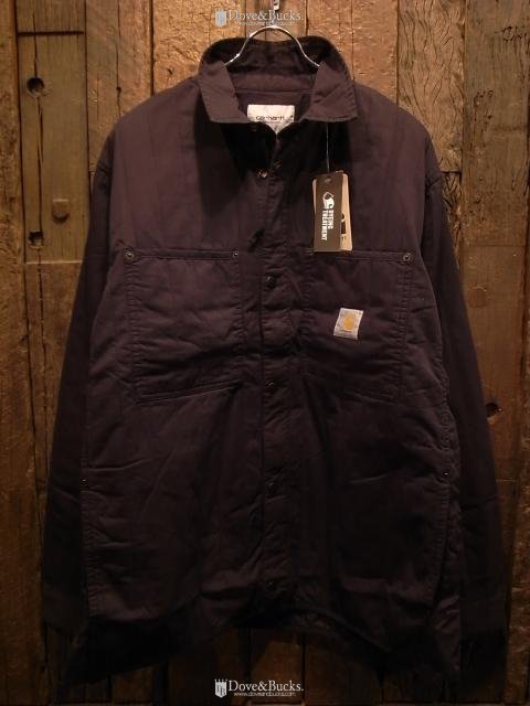 Carhartt WIP / SKYLER SHIRT JAC [BLACK *garment dyed] - THINKTANK  ltd.[Dove&Bucks.] WEB SHOP