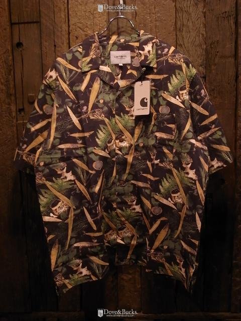 Carhartt WIP / S/S LUMEN SHIRT [LUMEN PRINT, BLACK] - THINKTANK  ltd.[Dove&Bucks.] WEB SHOP