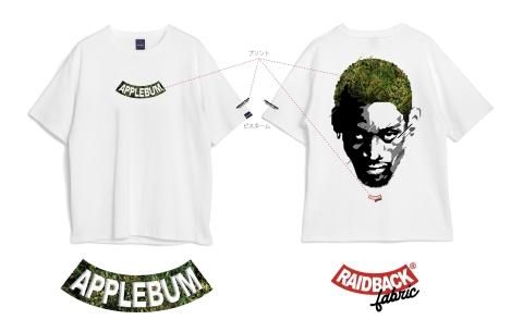 EXCLUSIVE】 APPLEBUM × raidback® fabric / 