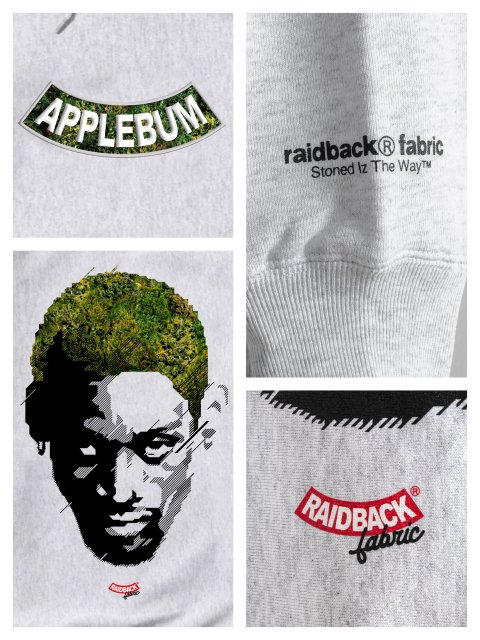 EXCLUSIVE】 APPLEBUM × raidback® fabric / 