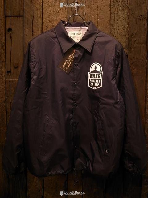 RULER / Q.O.L. *COACH JACKET [NAVY] - THINKTANK ltd.[Dove&Bucks.] WEB SHOP