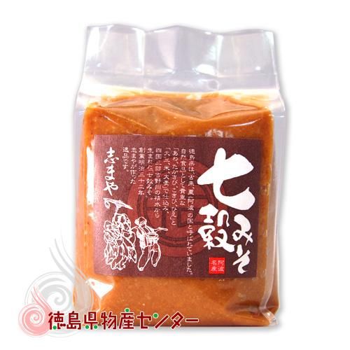 七穀みそ500g （阿波名産 徳島 志まやのお味噌） - 徳島県物産センター