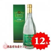 送料無料 すだち酎エクセル720ml×12本(日新酒類 徳島の地酒)まとめ買い ケース買い