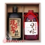 大谷焼 徳利1合＆お猪口の酒器3点セット（短 鉄砂 流し）森陶器