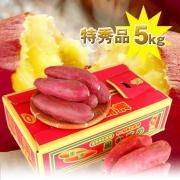 (12/16以降出荷)送料無料 なると金時 トップブランド 里むすめ5kg 特秀品 人気のMまたはLサイズが選べます 徳島県鳴門市里浦町産 さつまいも