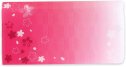 [江戸てん]002桜ピンク　抗菌マスクケース 日本製 内側抗菌ニス加工 携帯用 薄型 持ち運び ケースのみ