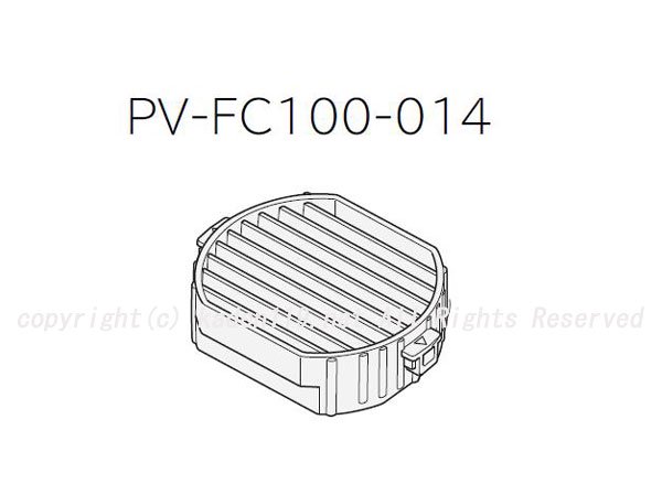 クリーンフィルター(Bフイルター)PV-FC100-014 | 　カデンの救急社 　|　-日立部品販売店-